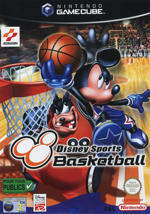 Disney Sports - Basketball (Europe) (En,Fr,De,Es,It)
